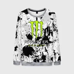 Мужской свитшот 3D Monster energy