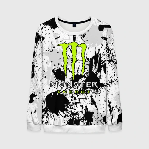 Мужской свитшот 3D Monster energy