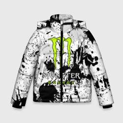 Зимняя куртка для мальчиков 3D Monster energy