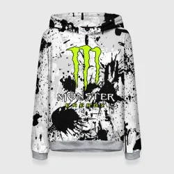 Женская толстовка 3D Monster energy