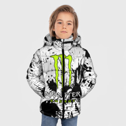Зимняя куртка для мальчиков 3D Monster energy - фото 2