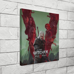Холст квадратный The Witcher 5-летие - фото 2
