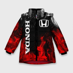 Зимняя куртка для девочек 3D Honda
