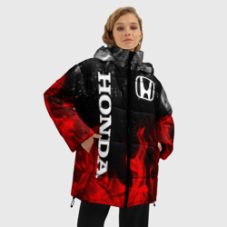 Женская зимняя куртка Oversize Honda - фото 2