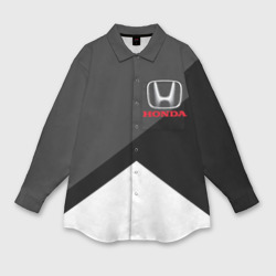 Мужская рубашка oversize 3D Honda хонда