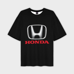 Мужская футболка oversize 3D Honda