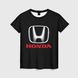 Женская футболка 3D Honda