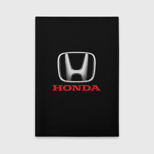 Обложка для автодокументов Honda, цвет красный
