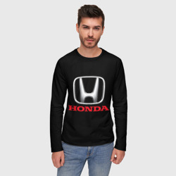 Мужской лонгслив 3D Honda - фото 2