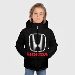 Зимняя куртка для мальчиков 3D Honda - фото 2