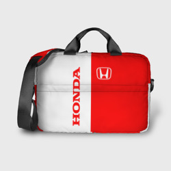 Сумка для ноутбука 3D Honda red-white