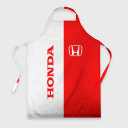 Фартук 3D Honda red-white