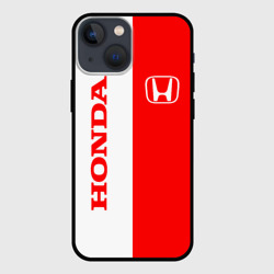 Чехол для iPhone 13 mini Honda red-white