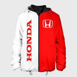 Мужская куртка 3D Honda red-white