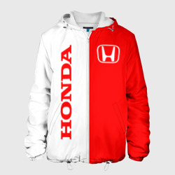 Мужская куртка 3D Honda red-white