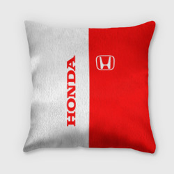 Подушка 3D Honda red-white