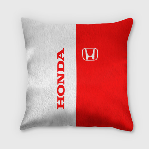 Подушка 3D Honda red-white