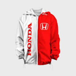 Детская куртка 3D Honda red-white