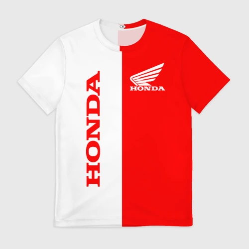 Мужская футболка 3D Honda