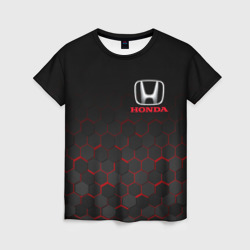 Женская футболка 3D Honda