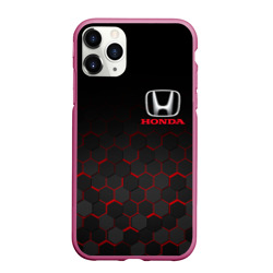 Чехол для iPhone 11 Pro Max матовый Honda