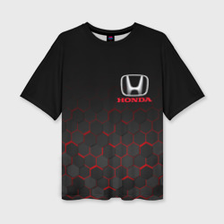 Женская футболка oversize 3D Honda