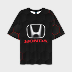 Мужская футболка oversize 3D Honda