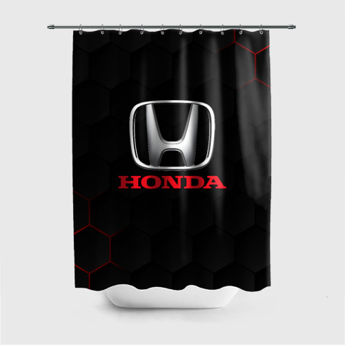 Штора 3D для ванной Honda