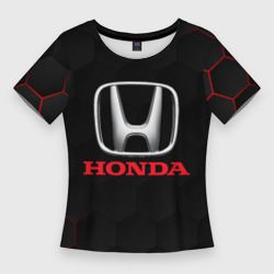 Женская футболка 3D Slim Honda