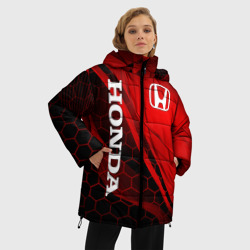 Женская зимняя куртка Oversize Honda - фото 2