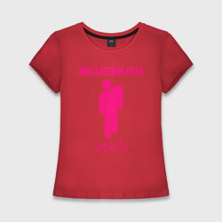 Женская футболка хлопок Slim Billie Eilish