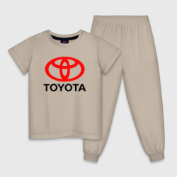 Детская пижама хлопок Toyota