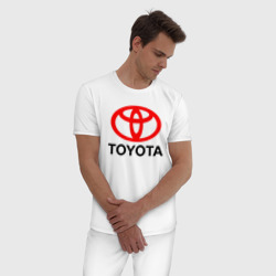 Мужская пижама хлопок Toyota - фото 2