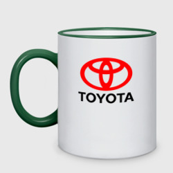 Кружка двухцветная Toyota