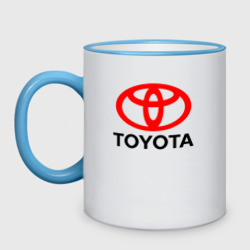 Кружка двухцветная Toyota