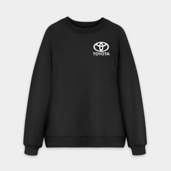 Мужской свитшот oversize без начеса хлопок Toyota