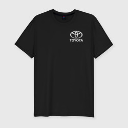 Мужская футболка хлопок Slim Toyota