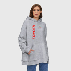 Худи SuperOversize хлопок Toyota Тойота - фото 2