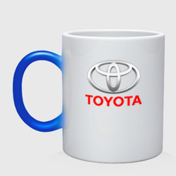 Кружка хамелеон Toyota Тойота