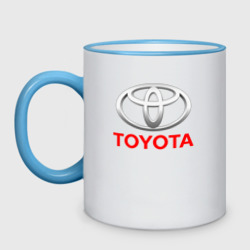 Кружка двухцветная Toyota Тойота
