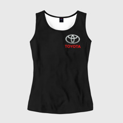 Женская майка 3D Toyota