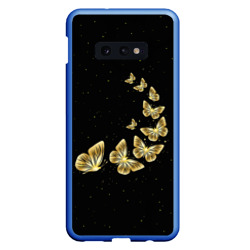 Чехол для Samsung S10E Golden Butterfly in Space