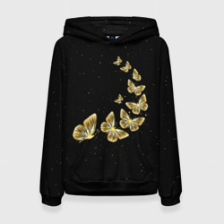 Golden Butterfly in Space – Толстовка с принтом купить со скидкой в -32%