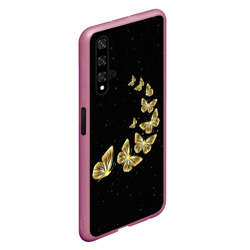 Чехол для Honor 20 Golden Butterfly in Space - фото 2