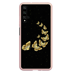 Чехол для Honor 20 Golden Butterfly in Space