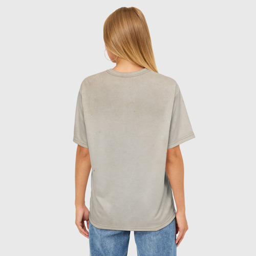 Женская футболка oversize 3D Ink, цвет 3D печать - фото 4
