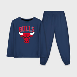 Детская пижама с лонгсливом хлопок Bulls