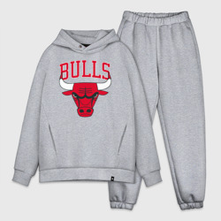 Мужской костюм oversize хлопок Bulls