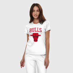 Женская пижама хлопок Bulls - фото 2