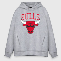 Мужское худи Oversize хлопок Bulls